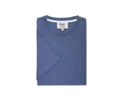 Tee-shirt Coton Bio Uni Bleu Gris - EDGAR III 13 Tee-shirt Coton Bio Uni Bleu Gris - EDGAR III -Boutique Pop Mey Edlich 0156905x edgar iii bleu gris 5