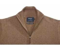 Gilet Zippé Homme Laine Noisette Chiné - KANTY 11 Gilet Zippé Homme Laine Noisette Chiné - KANTY -Boutique Pop Mey Edlich 01579051 kanty noisette chine 5