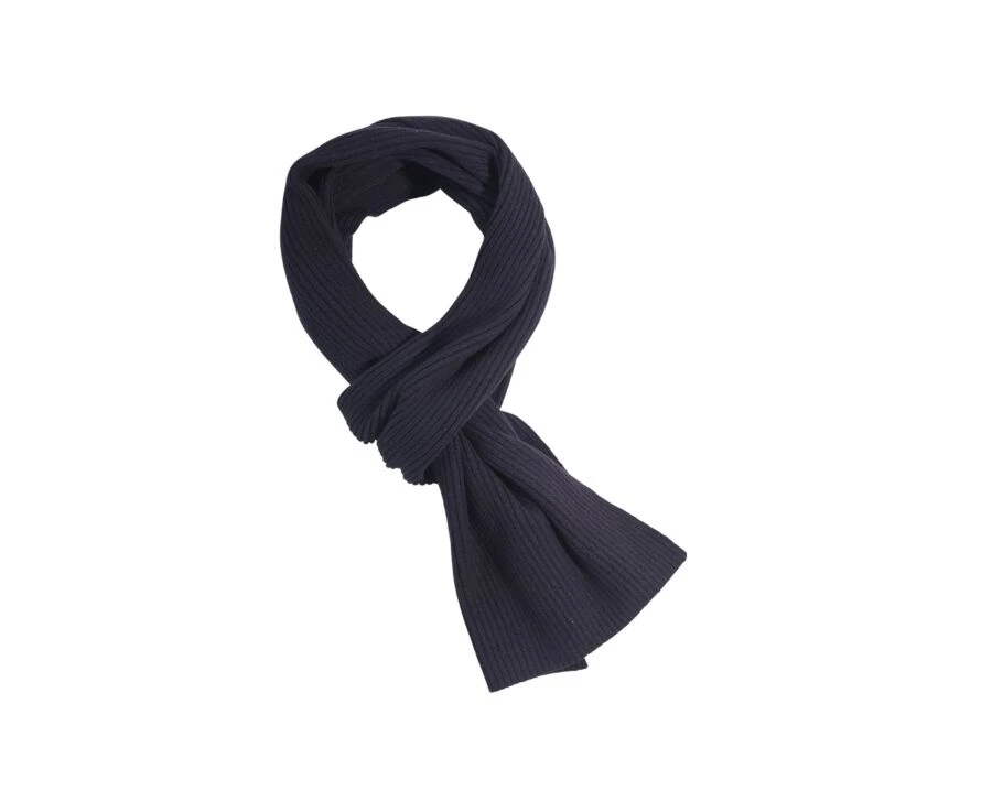 Écharpe Laine Homme Noir 3 Écharpe Laine Homme Noir