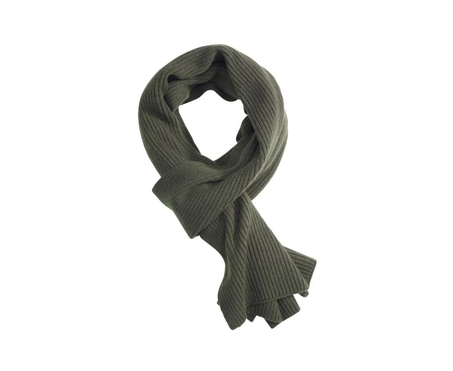 Écharpe Laine Homme Vert 3 Écharpe Laine Homme Vert