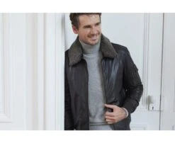 Blouson Aviateur Homme Chocolat - EVERETT II