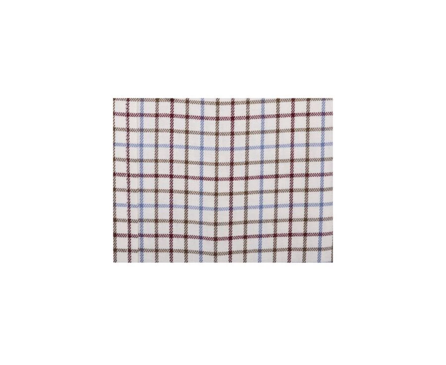 Chemise Beige Twill à Carreaux - Poche Poitrine - BENETTH 9 Chemise Beige Twill à Carreaux - Poche Poitrine - BENETTH – Image 7