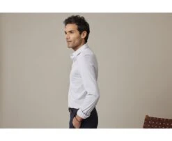 Polo Manches Longues Homme Bleu Clair - AIDEN ML -Boutique Pop Mey Edlich 01639008 aiden bleu clair 3bis