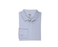 Polo Manches Longues Homme Bleu Clair - AIDEN ML -Boutique Pop Mey Edlich 01639008 aiden bleu clair 4 bis