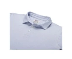 Polo Manches Longues Homme Bleu Clair - AIDEN ML -Boutique Pop Mey Edlich 01639008 aiden bleu clair 5