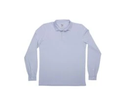 Polo Manches Longues Homme Bleu Clair - AIDEN ML -Boutique Pop Mey Edlich 01639008 aiden bleu clair 6 bis