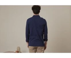 Polo Manches Longues Homme Navy - AIDEN ML -Boutique Pop Mey Edlich 0163900w aiden navy 2bis