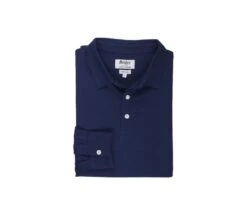 Polo Manches Longues Homme Navy - AIDEN ML -Boutique Pop Mey Edlich 0163900w aiden navy 4 bis 1