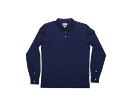 Polo Manches Longues Homme Navy - AIDEN ML -Boutique Pop Mey Edlich 0163900w aiden navy 5 bis 1