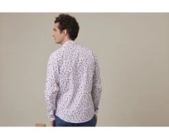 Chemise Imprimée Bleu Rouge Et Beige - RODÉRIC 10 Chemise Imprimée Bleu Rouge Et Beige - RODÉRIC -Boutique Pop Mey Edlich 016410cy roderic bleu rouge et beige 2