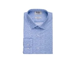 Chemise Imprimée Blanche Et Bleue - ULDÉRIC 12 Chemise Imprimée Blanche Et Bleue - ULDÉRIC -Boutique Pop Mey Edlich 0164205i ulderic blanc et bleu 4 bis