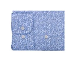 Chemise Imprimée Blanche Et Bleue - ULDÉRIC 14 Chemise Imprimée Blanche Et Bleue - ULDÉRIC -Boutique Pop Mey Edlich 0164205i ulderic blanc et bleu 6