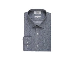 Chemise Imprimée Bleue Et Beige - ULDÉRIC 12 Chemise Imprimée Bleue Et Beige - ULDÉRIC -Boutique Pop Mey Edlich 0164207o ulderic bleu et beige 4 bis