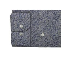 Chemise Imprimée Bleue Et Beige - ULDÉRIC 14 Chemise Imprimée Bleue Et Beige - ULDÉRIC -Boutique Pop Mey Edlich 0164207o ulderic bleu et beige 6