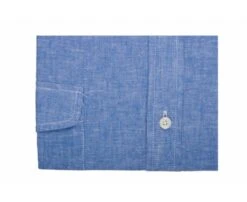 Chemise Homme Coton/lin Chambray Bleu Océan - SIPHÉRIN 14 Chemise Homme Coton/lin Chambray Bleu Océan - SIPHÉRIN -Boutique Pop Mey Edlich 016460cv sipherin chambray bleu ocean 6