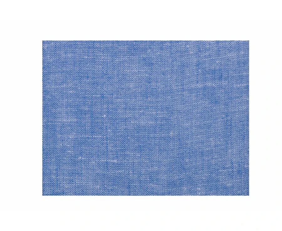 Chemise Homme Coton/lin Chambray Bleu Océan - SIPHÉRIN 9 Chemise Homme Coton/lin Chambray Bleu Océan - SIPHÉRIN – Image 7