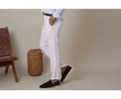 Pantalon Chino Homme Blanc - KYLSON -Boutique Pop Mey Edlich 01648004 kylson blanc 3