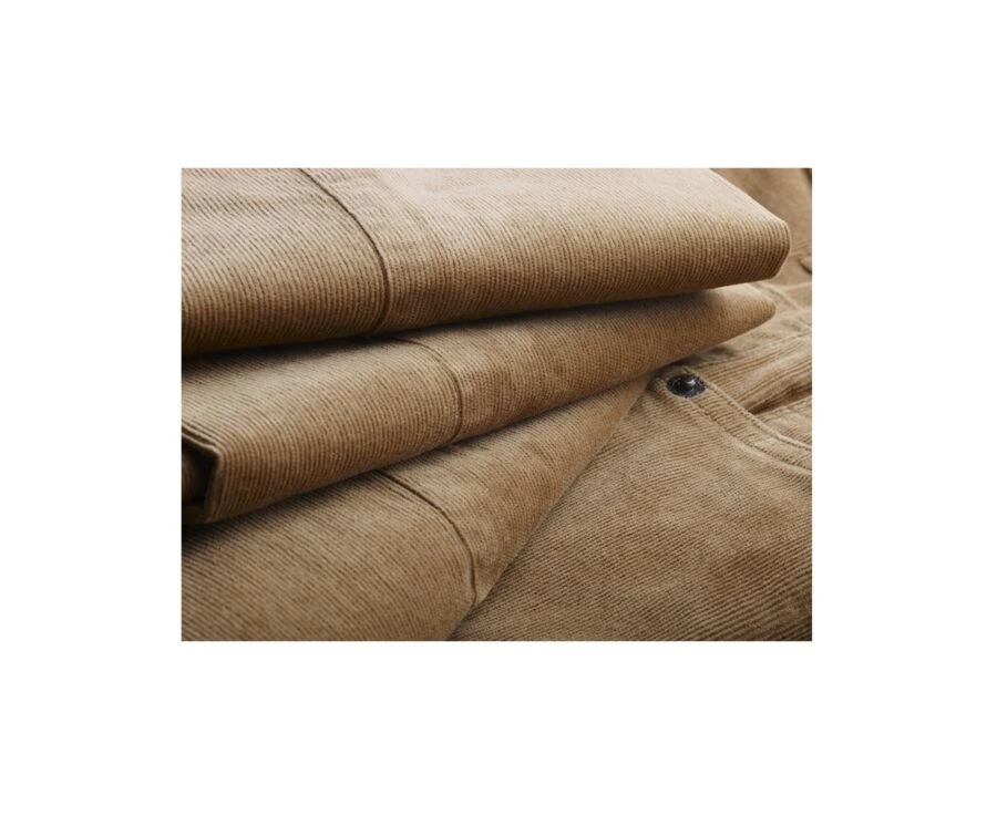 Pantalon 5 Poches Velours Homme Camel - KARS 8 Pantalon 5 Poches Velours Homme Camel - KARS – Image 6