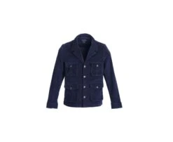Veste Saharienne En Velours Navy Navy - FLORENCIEN -Boutique Pop Mey Edlich 0166900w florencien navy 4