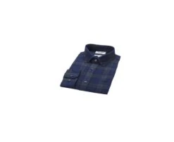 Chemise Flanelle Navy Et Vert Foncé - Poche Poitrine - ANDRICK -Boutique Pop Mey Edlich 016730c3 andrick navy et vert fonce 5