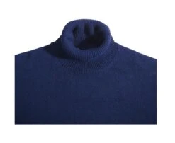 Pull Col Roulé Homme Bleu Marine - KENNERIC 12 Pull Col Roulé Homme Bleu Marine - KENNERIC -Boutique Pop Mey Edlich 0168206t kenneric bleu marine 5