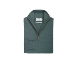 Pull Col Zippé Homme Vert Chiné - VLARINOS 9 Pull Col Zippé Homme Vert Chiné - VLARINOS -Boutique Pop Mey Edlich 016840ad vlarinos vert chine 4