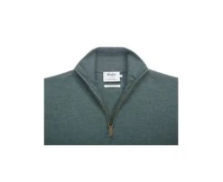 Pull Col Zippé Homme Vert Chiné - VLARINOS 10 Pull Col Zippé Homme Vert Chiné - VLARINOS -Boutique Pop Mey Edlich 016840ad vlarinos vert chine 5