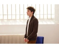 Gilet Homme Laine Chocolat Foncé - KANTHER 10 Gilet Homme Laine Chocolat Foncé - KANTHER -Boutique Pop Mey Edlich 01686090 kanther chocolat fonce 3