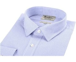 Chemise à Carreaux Fins Blancs Et Bleus - MARTIN -Boutique Pop Mey Edlich 41300e martin bleu ocean 7