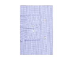 Chemise à Carreaux Fins Blancs Et Bleus - MARTIN -Boutique Pop Mey Edlich 41300e martin bleu ocean 8