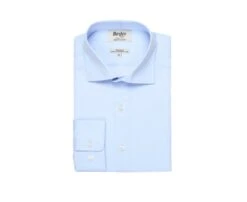 Chemise Bleue Pâle Coton - GIORGIO 12 Chemise Bleue Pâle Coton - GIORGIO -Boutique Pop Mey Edlich 43803s giorgio bleu pale 1