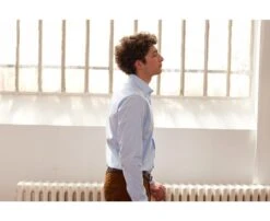 Chemise Bleue Pâle Coton - GIORGIO 11 Chemise Bleue Pâle Coton - GIORGIO -Boutique Pop Mey Edlich 43803s giorgio bleu pale 3 1